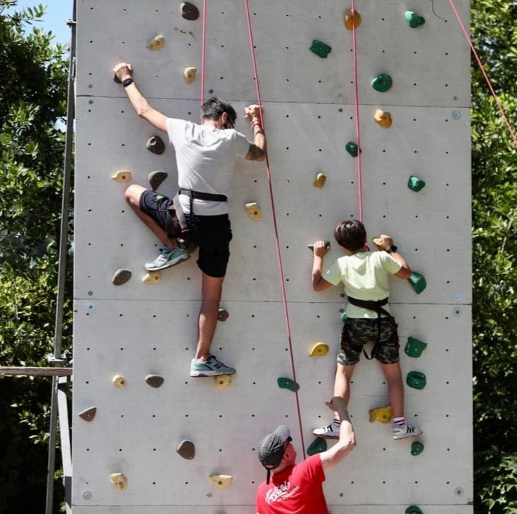 Arrampicata su parete