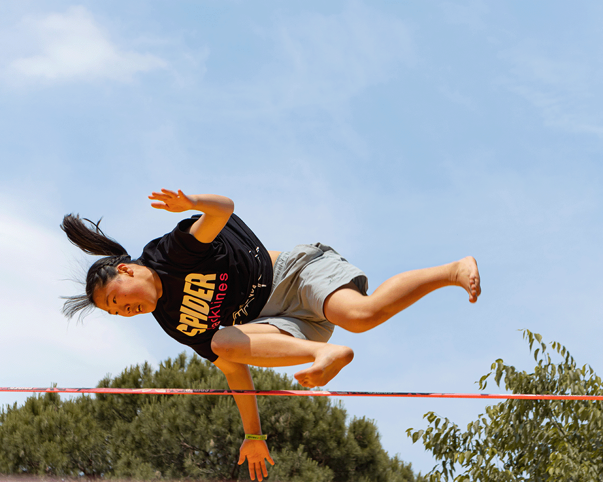 Slackline Freestyle